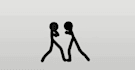 create 2d stick figure style cartoon animation