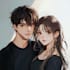 make a anime couple character art anime style