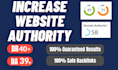 increase your website semrush authority any point 0 to 40 fast