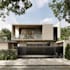 do 3d architectural visualization cabin design and landscape