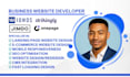 build jimdo ionos squarespace srikingly business ecommerce SEO website design
