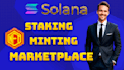 build blockchain web3 nft dapp dex staking bridge defi solana evm tron