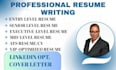 write professional resume writing ats resume cover letter linkedin profile opt