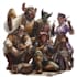 draw dnd party art, fantasy characters illustration