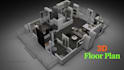 do urgent 2d to 3d floor plan modeling and real estate rendering