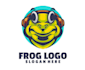 design modern frog logo