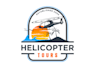 design graceful helicopter logo