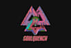design modern trippy psychedelic style logo