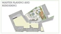 render architectural site plan, master plan, landscape plan
