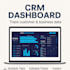 automate CRM dashboard client and business tracker in google or excel sheet
