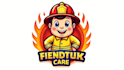 design outstanding  fire fighter mascot logo with express delivery