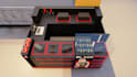 design a custom gadget kiosk with 3d model and branding