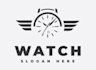 design awesome watch logo