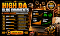 do 1000 unique domains SEO blog comments dofollow backlinks