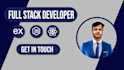 full stack website development as full stack developer, mern stack developer