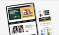 php, landing page, website php, clone, design html css,