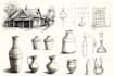 create pen and ink still life drawings and object illustrations