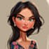 draw artistic cartoon caricatures