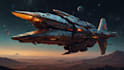 make a sci fi spaceship design