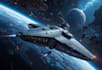 make a sci fi spaceship model