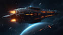 create a sci fi spaceship design