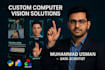 develop custom computer vision solutions using opencv and python