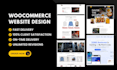 build ecommerce store website using wordpress woocommerce website online store