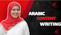 write seo optimized professional arabic content