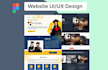 website ui ux design, figma website design, figma design