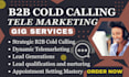 do b2b cold calling telemarketing appointment setting, script writing