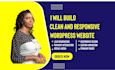 develop professional and responsive wordpress website