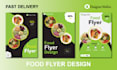 food flyer menu card poster design