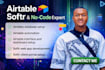 be your airtable, airtable automation, database interface,  softr webapp, expert