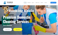 cleaning service office window cleaning website booking koala website launch27