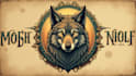 design amazing wolf head logo with creative concepts