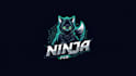 design outstanding ninja fox mascot logo with express delivery