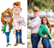 create a glamour cartoon of you