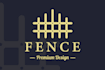 design high quality fence logo with fastest delivery