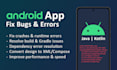 fix android app bugs, crashes, add new features