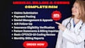 do credentialing and contracting, medical billing, enrollment medicaid, medicare