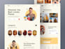 develop pixel perfect  landing pages with modern UI
