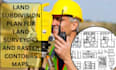 do US licensed land surveyor stamp for city permit approval