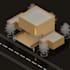 render architectural model style