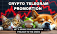 pump sol memecoin, hype token crypto launch, dex, x marketing telegram promotion