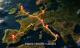 create professional map animation and map tracking videos