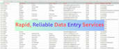 do high volume data entry with exceptional attention to detail