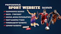 design tournament website, gaming website, esport website, sport website