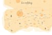 do customized digital watercolor wedding map