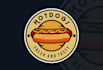 design professional hotdog logo with my creative thinking