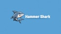 do hammer shark simple mascot logo design